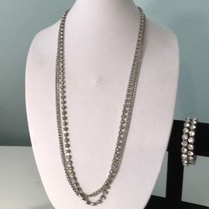 ❌SALE❌ Chico’s Lindsey Necklace & Two Bracelets